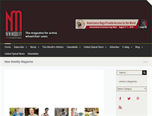 Tablet Screenshot of newmobility.com